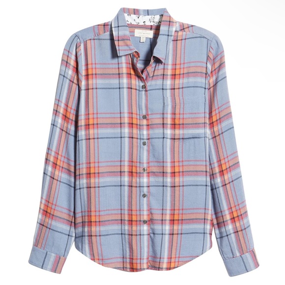 Lucky Brand Plaid Button Down Shirt - Picture 7 of 7
